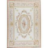 Aubusson Renaissance Wool Oriental Area Rug