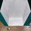 Ensemble de panneaux muraux de douche en surface solide WOODBRIDGE 48 po L x 96 po H x 36 po P, 3 pièces-120138022