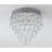 Transitional 6 Light Crystal Flush Mount-816125166