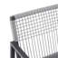 Ensemble de salle à manger d'extérieur, ensemble de 6 chaises de salle à manger en aluminium