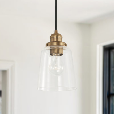 Luminaire suspendu 1 lumière à une cloche