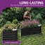 Metal Raised Garden Bed,240x61x43cm-1830031385