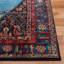 Tapis rouge / bleu clair Carrieanne-1334785415