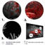 Jamari Red Deepsea Crab en rouge et noir I - reproduction sur toile-87344768-87344769