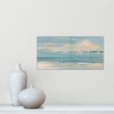 Windy Regatta Print par Sally Swatland