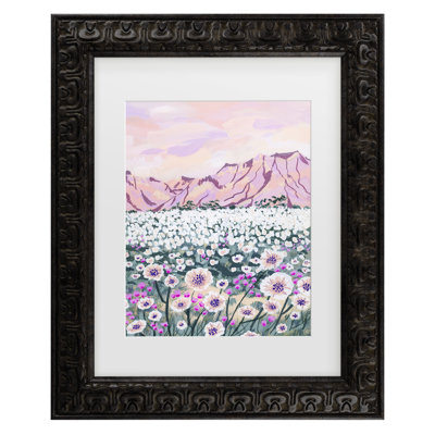 Sarah Gesek  Desert Matted Framed Art