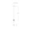Luminaire suspendu sphère 1 lumière Reflection Breeze-88070359