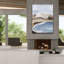  «Calm Blue Coast 2» par Annie Warren, art mural sur toile, 40 po x 54 po