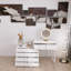 Commode de bureau 10 tiroirs sans poignée