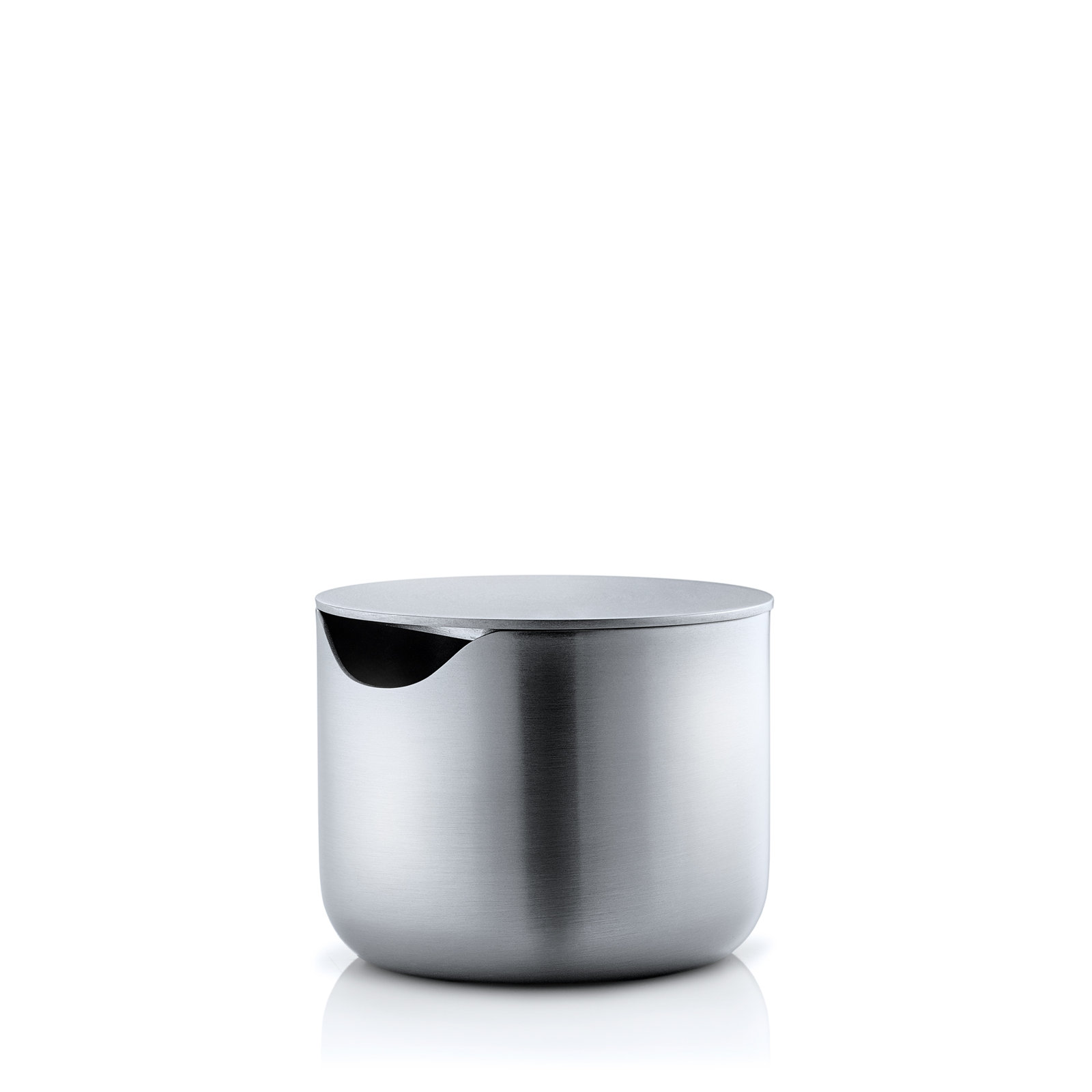 BASIC 3 oz. Stainless Steel Sugar Bowl with Lid, Stainless Steel