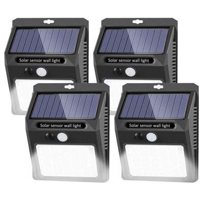 30 LED Solar Lights Outdoor with Motion Sensor Wall Lights IP65 Waterproof