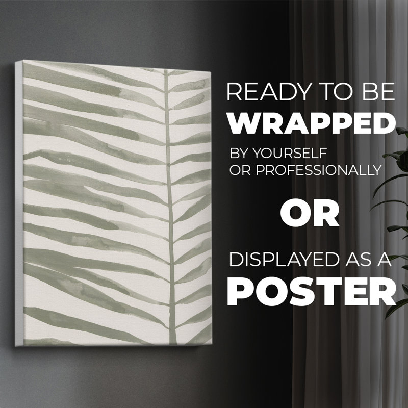 Frond Fingers II - Impression sur toile seulement - NON CADRE, H 60 po x l 40 po