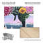 Sarah Gesek  Alpenglow Wood Slat Art-226007347