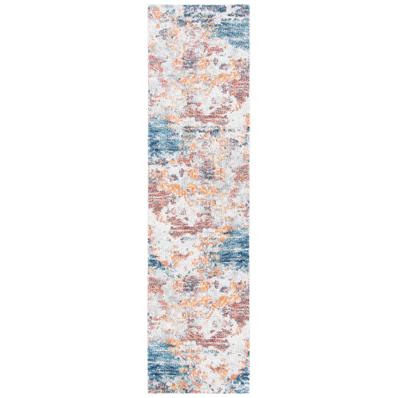 Weiser Performance Abstract Rug, Runner 2'4" x 9'