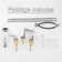 Widespread 2-handle Bathroom Faucet with Drain Assembly