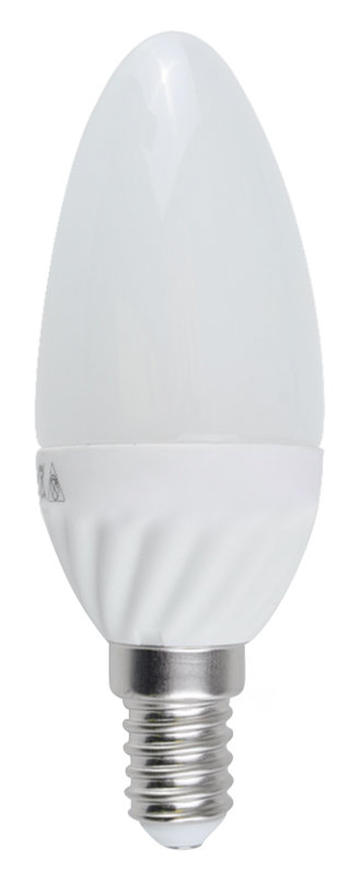 Bromsgrove 4W Frosted E14 LED Light Bulb, Warm White