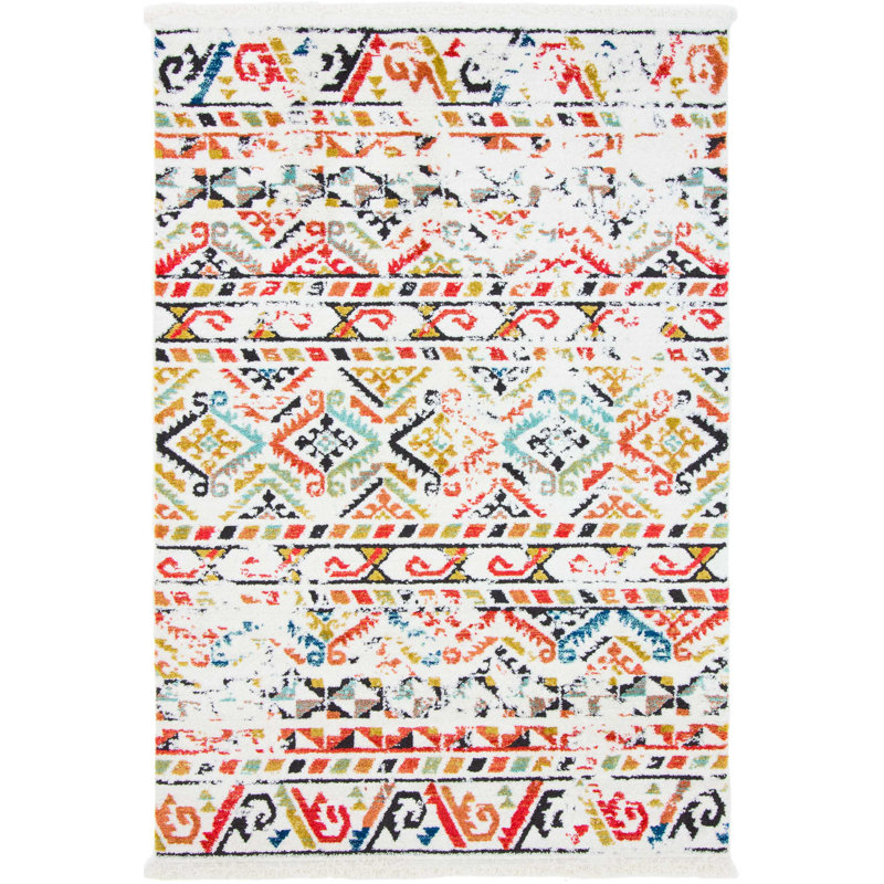 Southwestern Flatweave Area Rug, Rectangle 120 x 170cm
