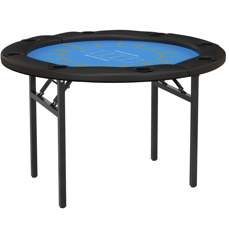 Table de poker pliable Soozier 47,2