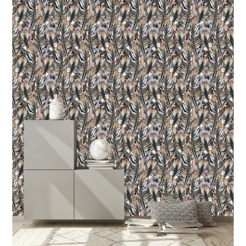 Carreau de papier peint auto-adhésif l 25 po Pignataro, L 2,09 pi x L 10,42 pi