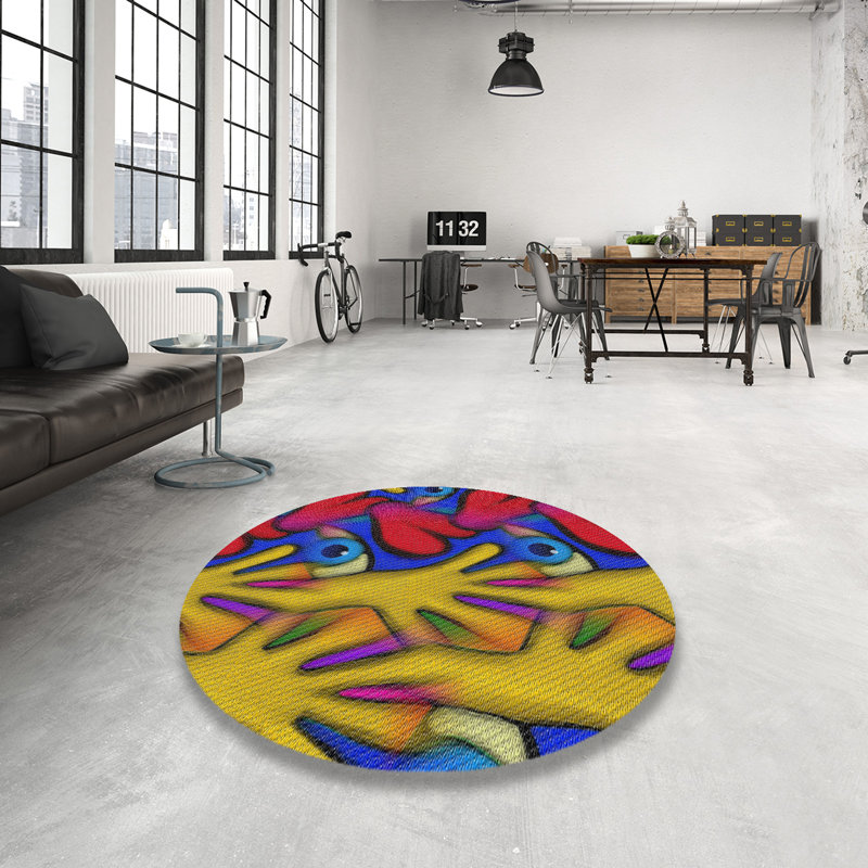 Indoor Rug, Round 8'