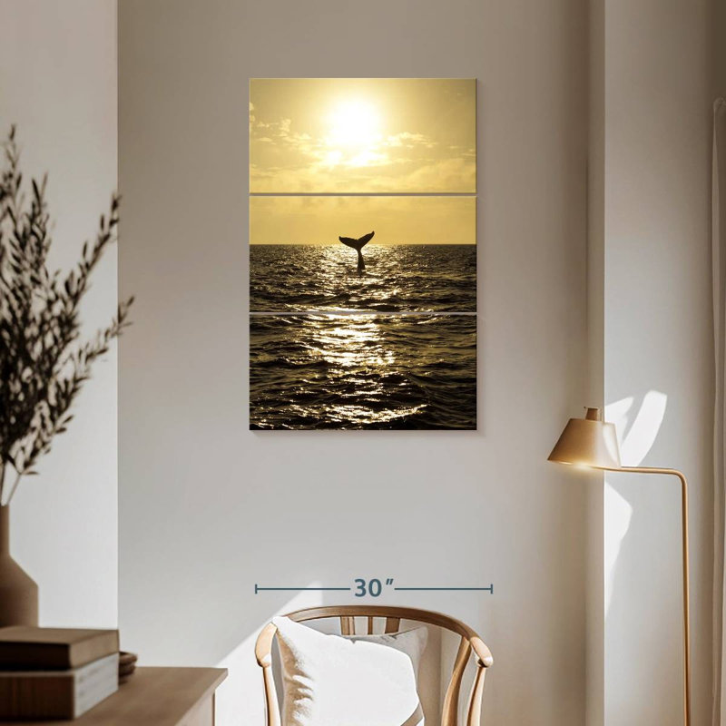 Baleine à bosse Brampt, H 57 po x l 36 po