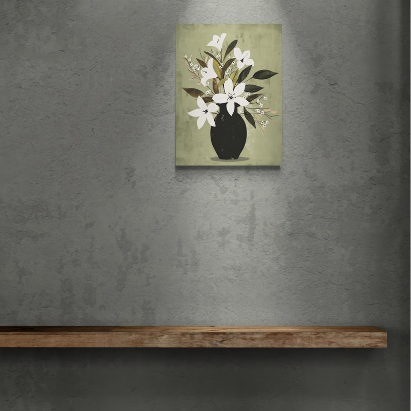Art mural rétro sur toile 24 "x 32"