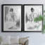 «Soft Silhouette V», ensemble de 2 reproductions sur toile-265539963-257790530-195628231