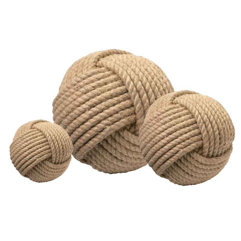 Ensemble de 3 balles en jute Arleine