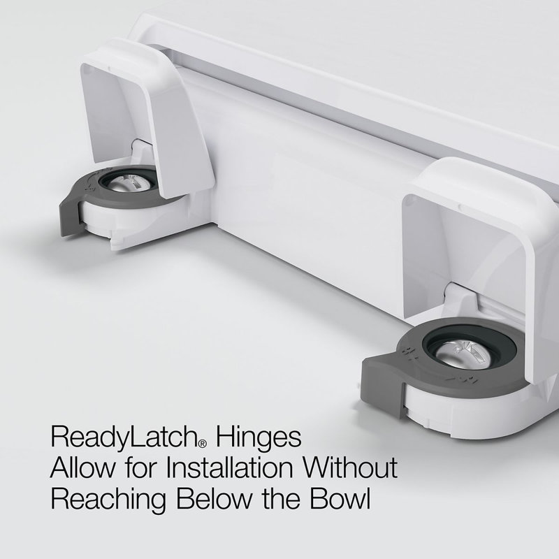 Cachet® Recycled ReadyLatch® Quiet-Close™ Elongated Toilet Seat