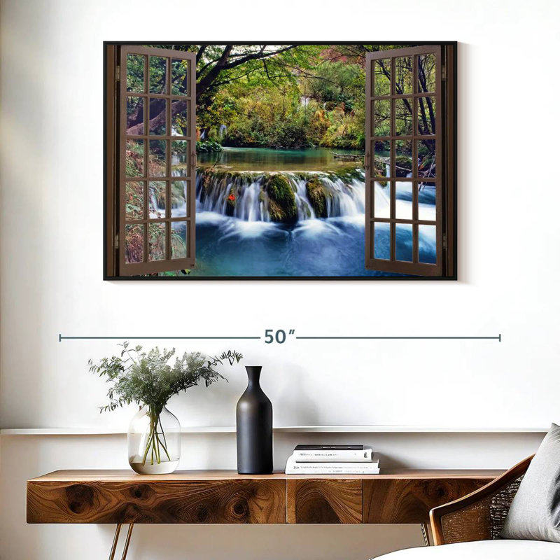 Alvord Open Window, 27" H x 40" W