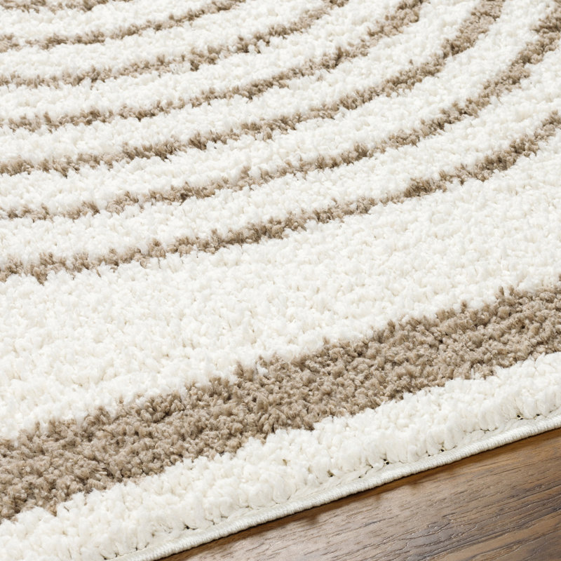 Htoo Geometric Indoor Rug, Rectangle 5'3" x 7'