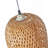 14x8 inch 1 light bamboo shade pendant