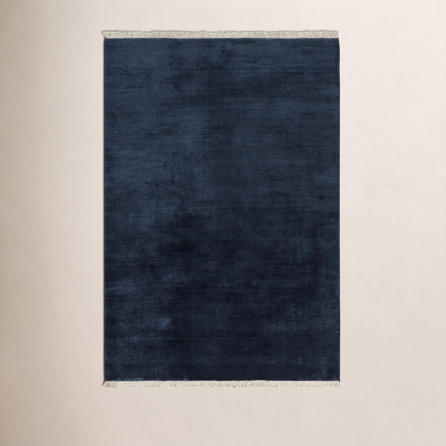 Clio Hand-Loomed Cream Wool Rug, Rectangle 8' x 10'