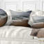 Douces vagues de mer sur la plage de sable - Coussin Sea & Shore-29600288-29600292