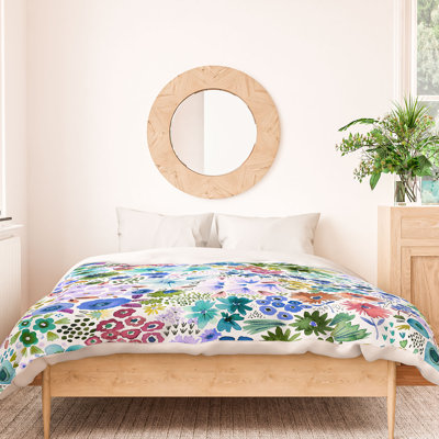 Ninola Garden Cotton Floral Duvet Cover