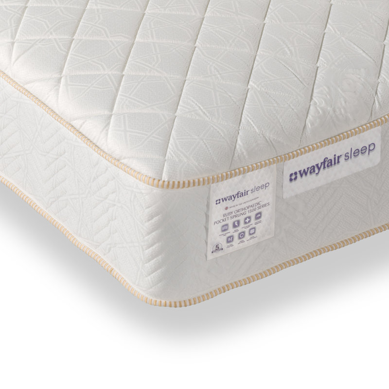White Noise Open Coil Mattress, Small Single (2'6) 