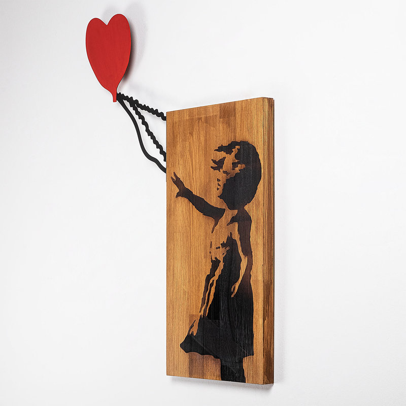Traditional People Wall Decor on Wood