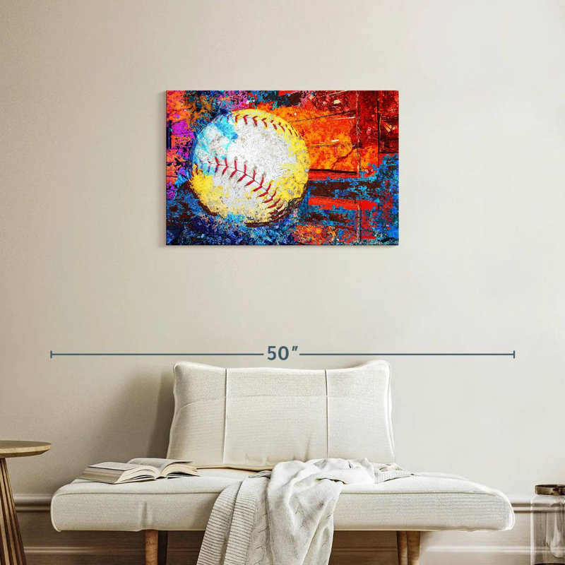 Sireci Baseball Energy, 20" H x 30" W