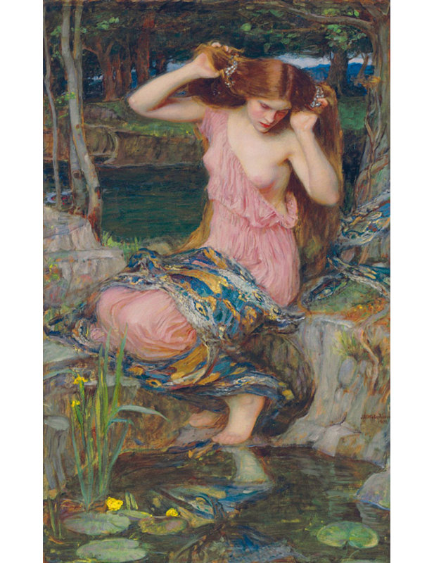 Lamia, 24" H x 15" W