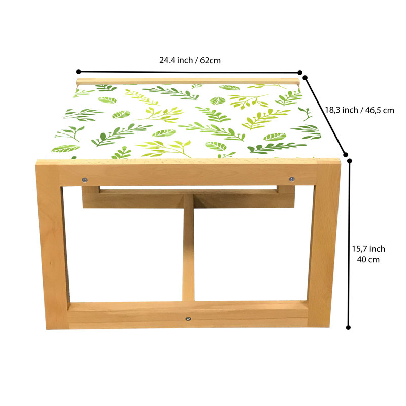 Jakeara Sled Coffee Table, 62cm H x 46cm W x 40cm D