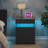 Led Nightstand With Gun Drawers-806476039