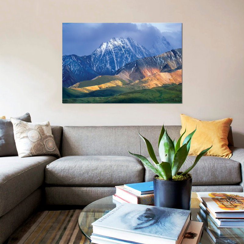 «Alaska Range and Foothills, Denali National Park, Alaska», impression sur toile, H 12 po x l 18 po x P 1,5 po