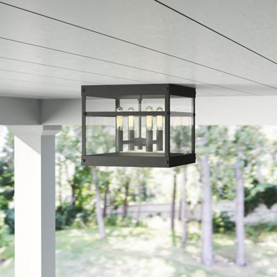 4 - Bulb Outdoor Flush Mount By Lisa McDennon