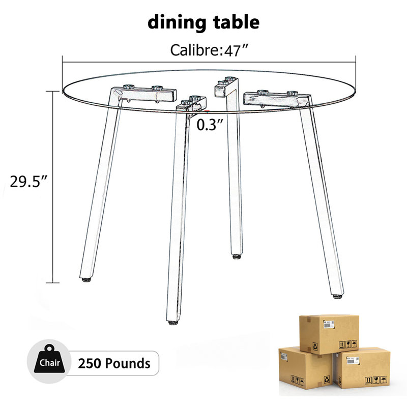 Table de salle à manger Modern