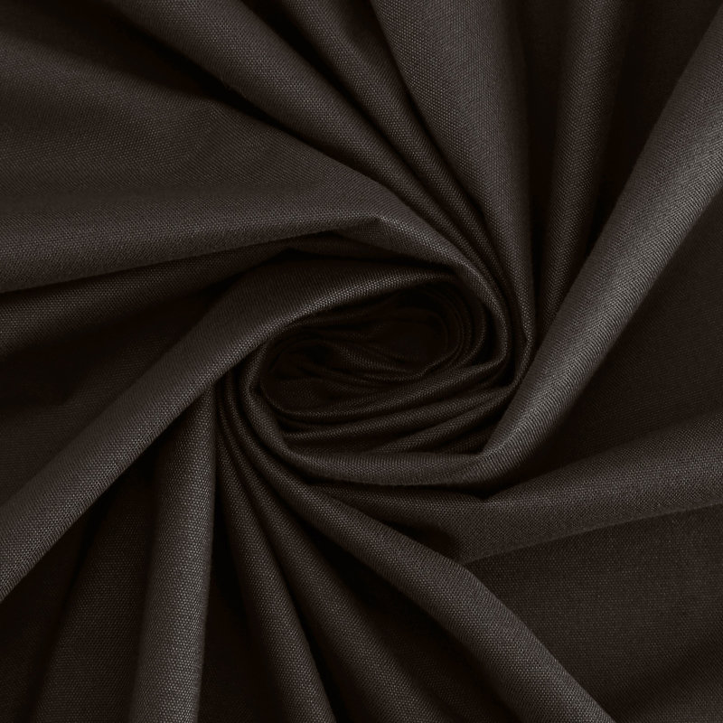Panneau de rideau occultant 100% thermique avec œillets - Basics by Wayfair ™, Cacao, L 40 po x L 63 po
