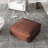 Coussin de sol carré en cuir Coussin de sol Pu
