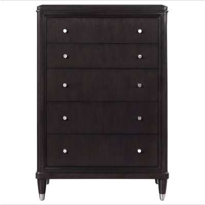 Commode 5 tiroirs Brun Niguel