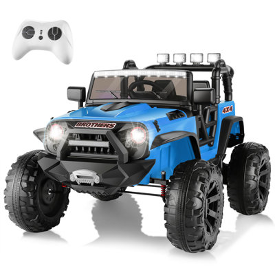 Homdox 24 Volt 2 Seater All-Terrain Vehicles Battery Powered Ride On with Remote Control