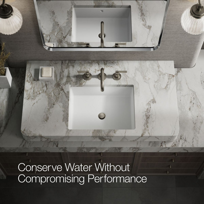 Castia by Studio McGee Widespread Bathroom Sink Faucet 1.2 GPM, Matte Black, 1.0 GPM