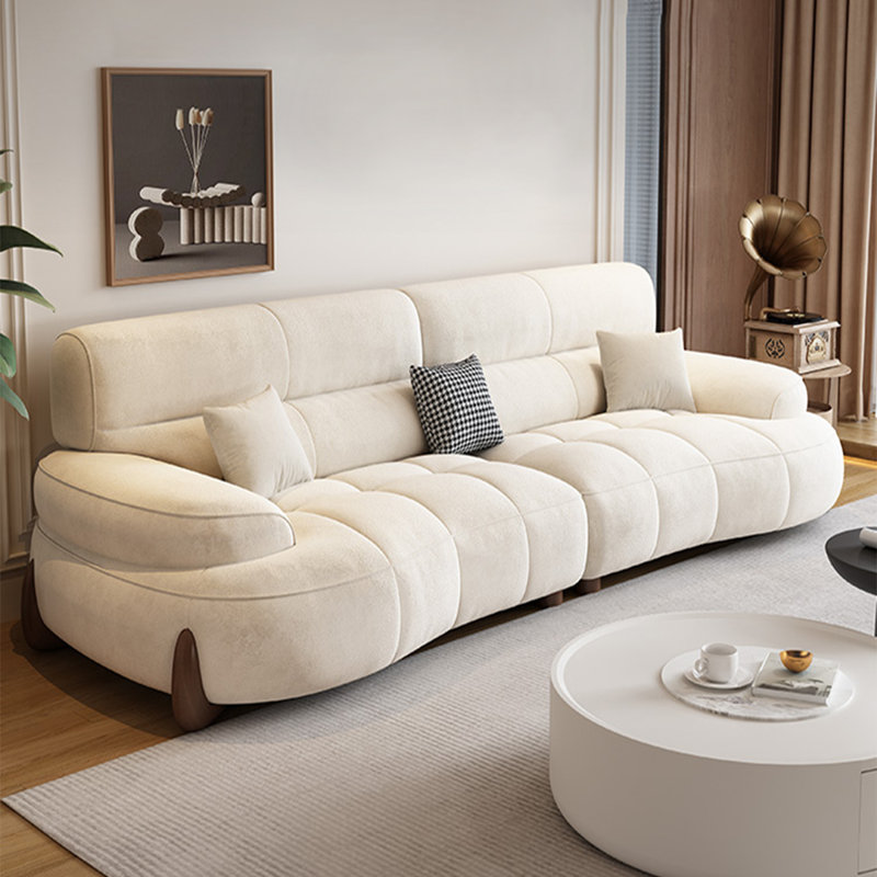 Coussin blanc modulaire 100% polyester